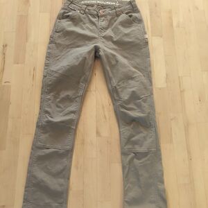 Dovetail Workwear Tori Tan Double Knee Pants 8 32